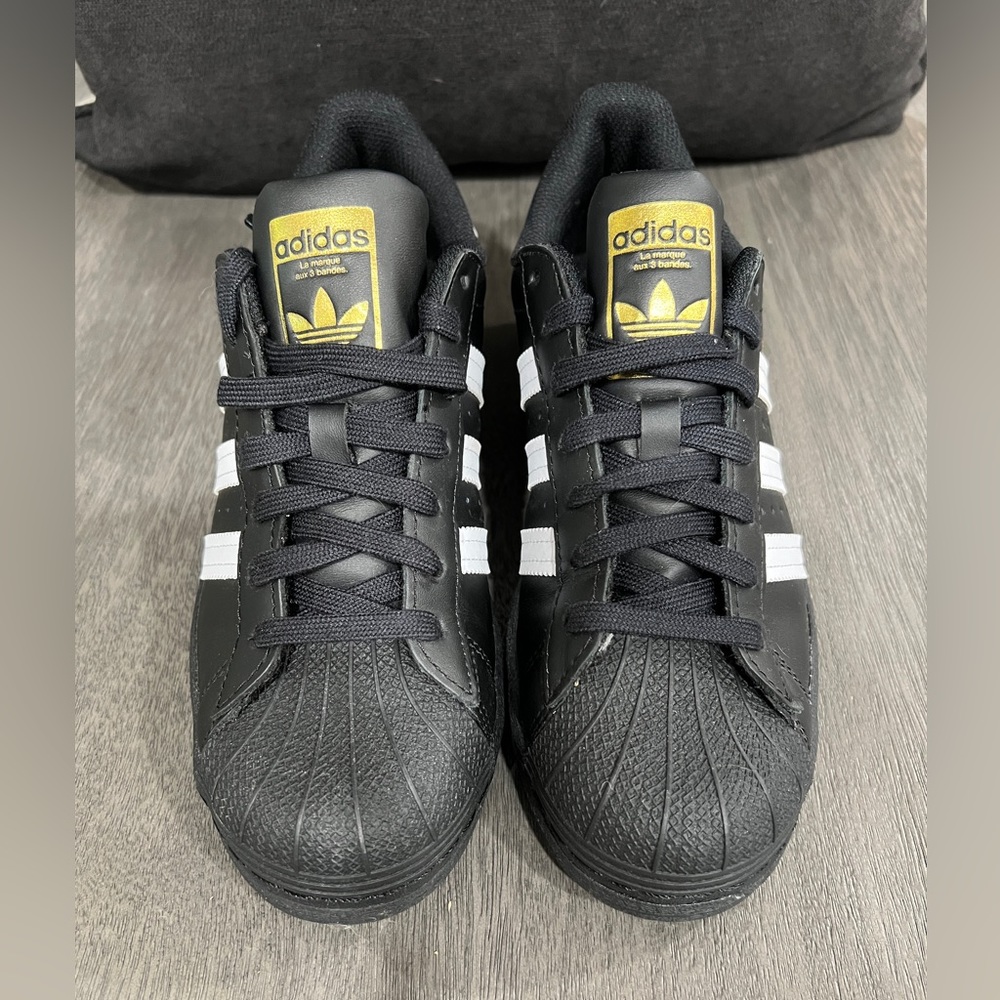 adidas Superstar Athletic Shoe - Black / White